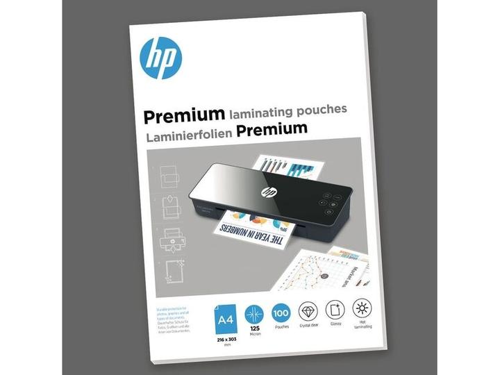 Produktbild HP Premium Laminierhüllen (A4, 100 Stück, 125 µm)
