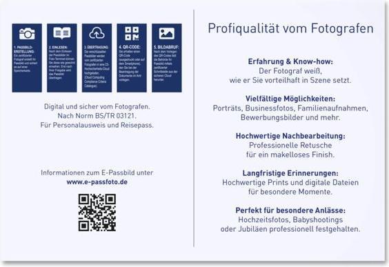 Actual product image Daiber 1x50 Passbildmappen E-Passfoto-PORTRAIT 14028 (1 x)