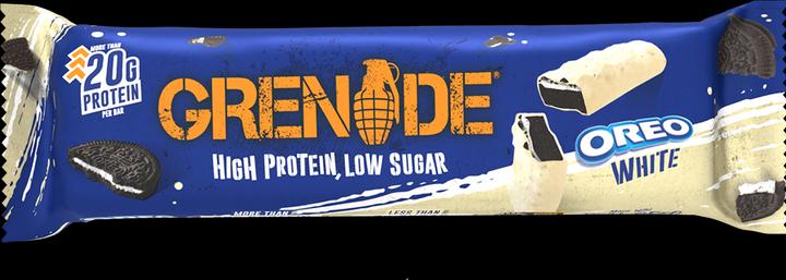 Actual product image Grenade Oreo White Protein Bar (White chocolate, Oreo, 12 pcs., 720 g)