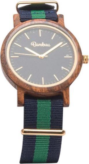 Actual product image Bambuu Wooden clock (Analogue wristwatch, 45 mm)