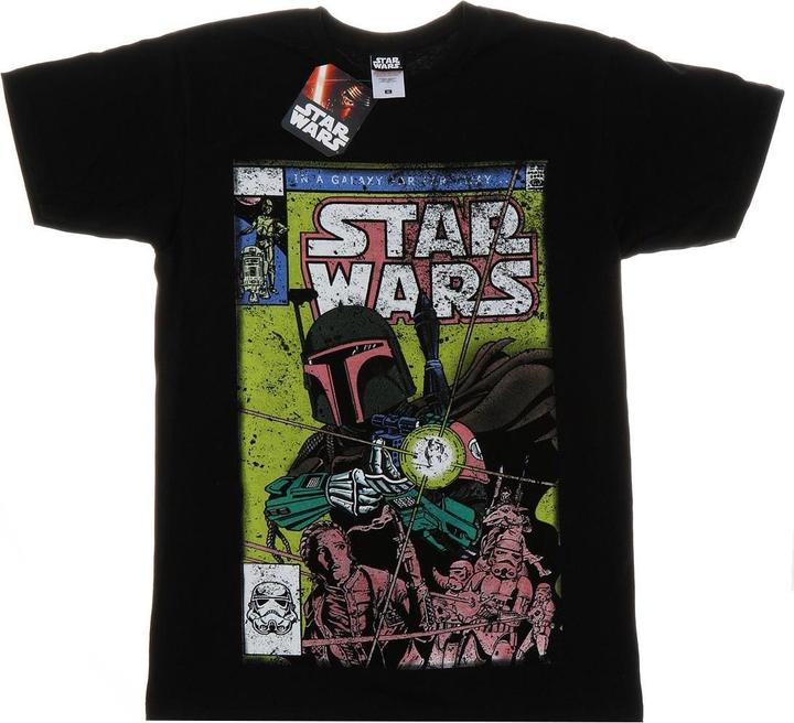 Image du produit Star Wars - T-shirt BOBA FETT COMIC - Homme (XL)