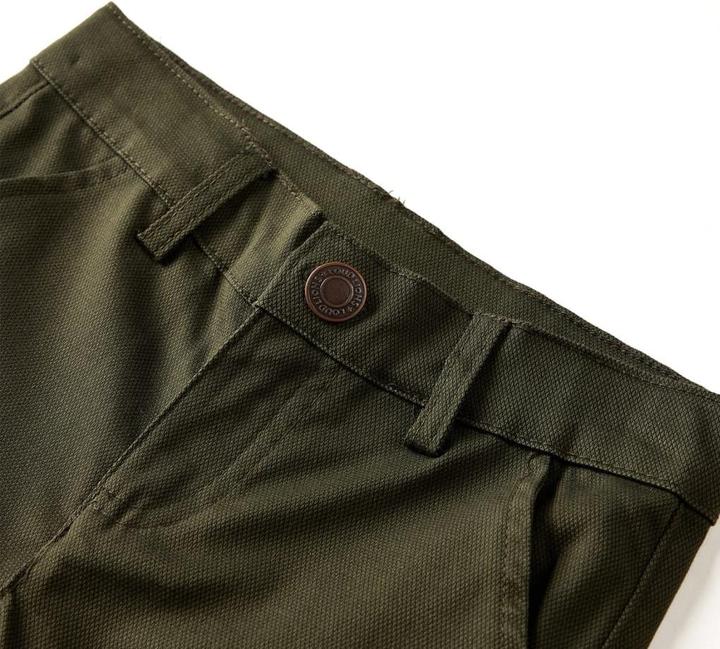 Actual product image VidaXL Children's trousers khaki 140,Material: 60 % cotton. 37 % polyester (140)