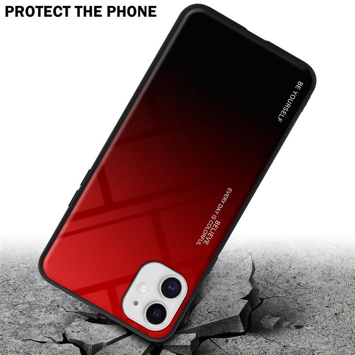 Productafbeelding Cadorabo TPU 2 kleuren glasdekking (Apple iPhone 11)