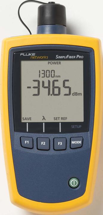 Actual product image Fluke SimpliFiber Pro fiber optic tester power meter