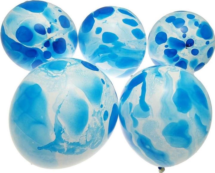 Produktbild Generic Marmoriert Ballons Fantasia Latex 6erPack (6 x)