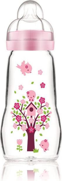 Produktbild MAM Feel Good Glasflasche assortiert (260 ml)