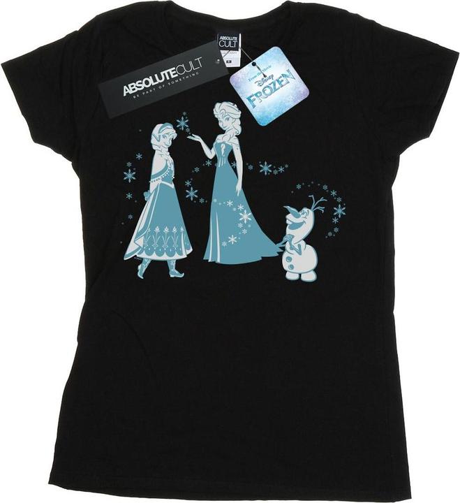 Image du produit Disney - T-shirt FROZEN MAGIC SNOWFLAKES - Femme (XXL)