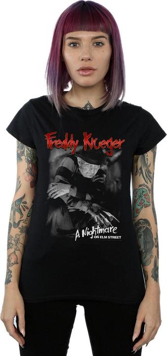 Produktbild Absolute Cult Freddy Black And White Photo TShirt (XXL)