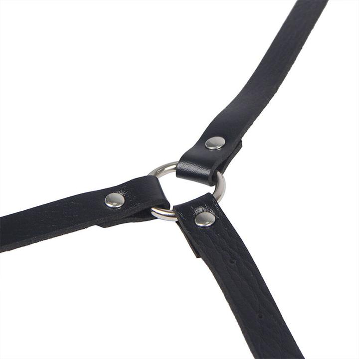 Produktbild Subblime Körperharness Aus Leder, Schwarz, Eine Grösse