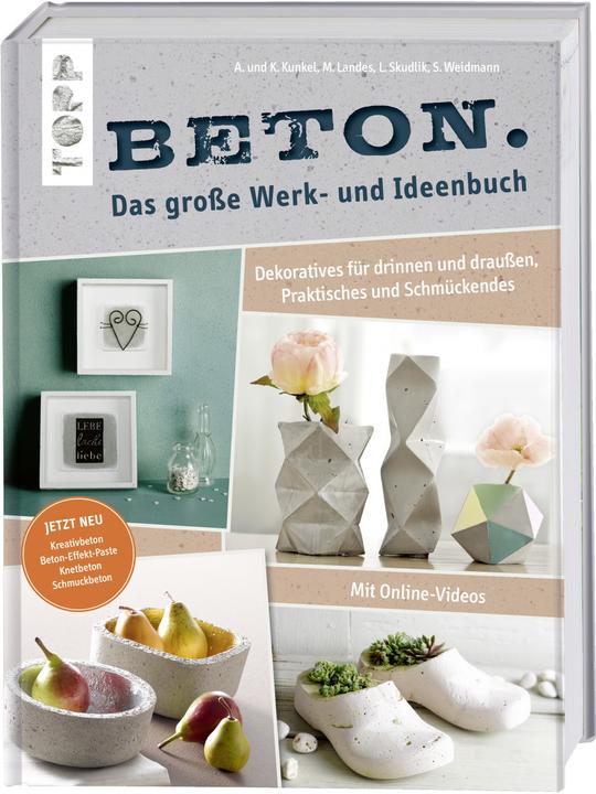 Actual product image Beton. Das grosse Werk- und Ideenbuch (German, Susanne Weidmann, 2018)