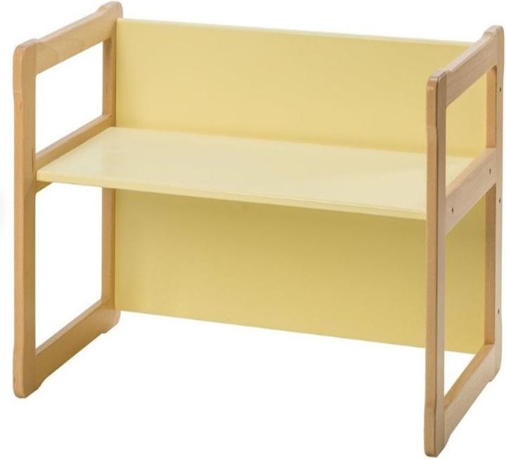Actual product image Activity Board Waldorf furniture set for children consisting of a multifunctional large bench and a small bench (Child armchair)