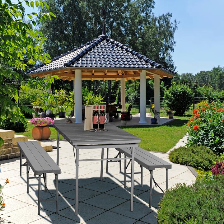 Actual product image Relaxdays Garden table (166 cm)