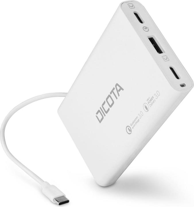 Produktbild Dicota Desktop 3-Port Charger (65W) white (65 W)