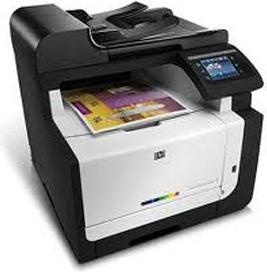 Actual product image HP Colour LJ CM1415fnw MFP, Fax, WLAN (Laser, Colour)