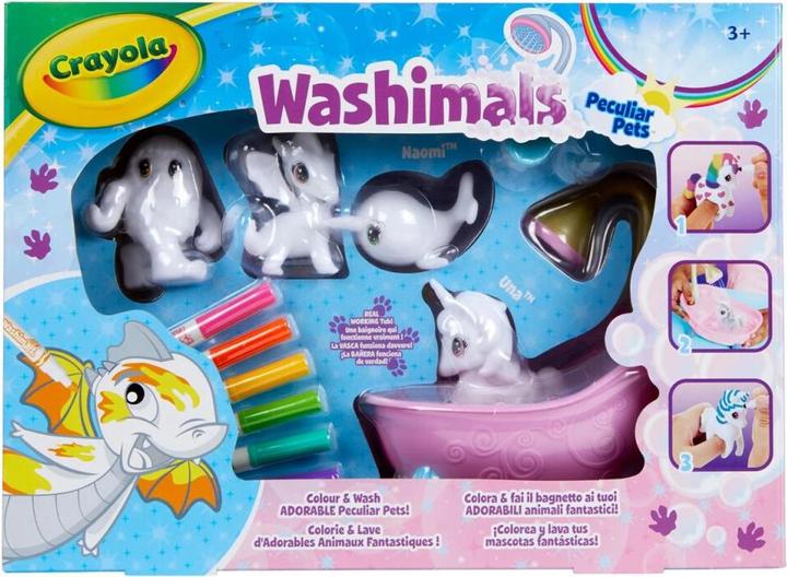 Produktbild Crayola Washimals Fabeltiere Set