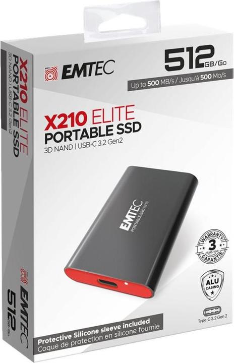 Immagine prodotto Emtec X210G Gaming SSD (500 GB)