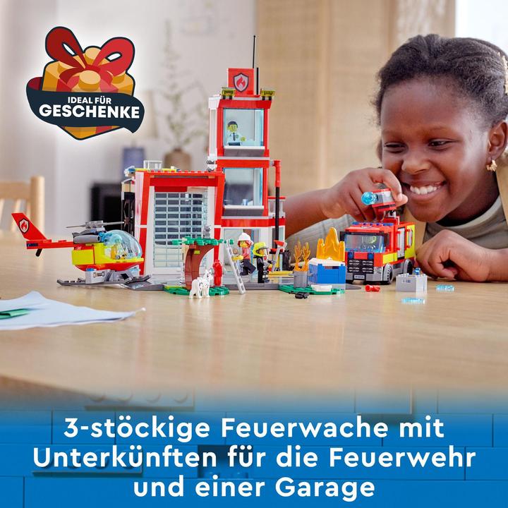 Image du produit LEGO Caserne de pompiers (60320, LEGO City)