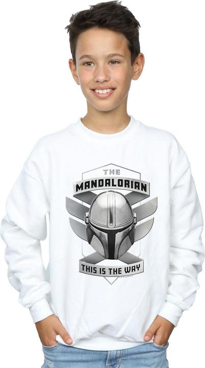 Produktbild Star Wars The Mandalorian This Is The Way Mando Sweatshirt Jungen (128)