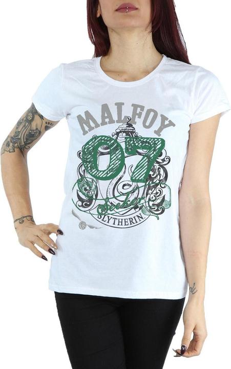 Immagine prodotto T-shirt in cotone Femme/Femme Malefoy Serpentard (XXL)