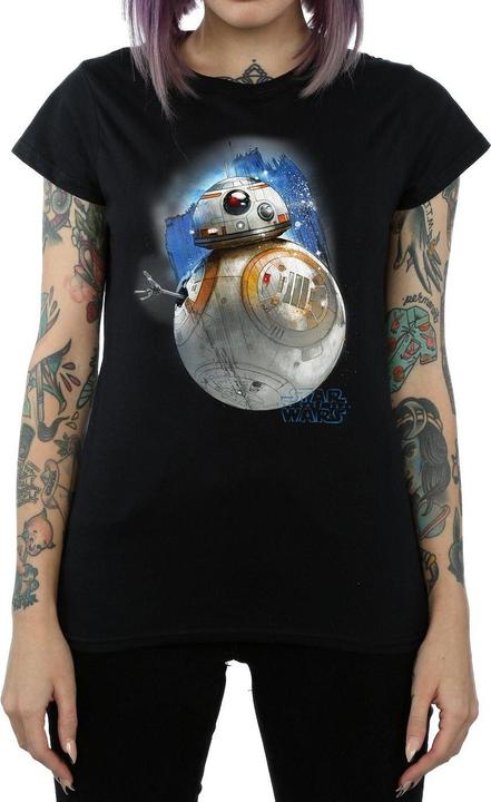 Star Wars Womens/Ladies BB-8 Brushed Cotton T-Shirt