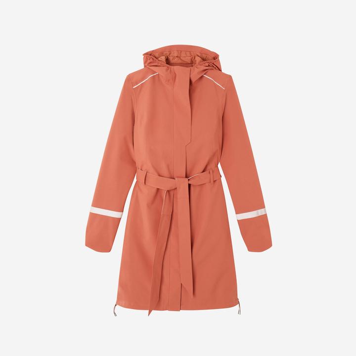 Image du produit Btwin Regentrenchcoat City 940 imperméable femme terracotta (M)