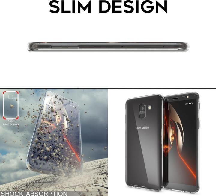 Actual product image Nalia 360 degree mobile phone case (Samsung Galaxy J6)