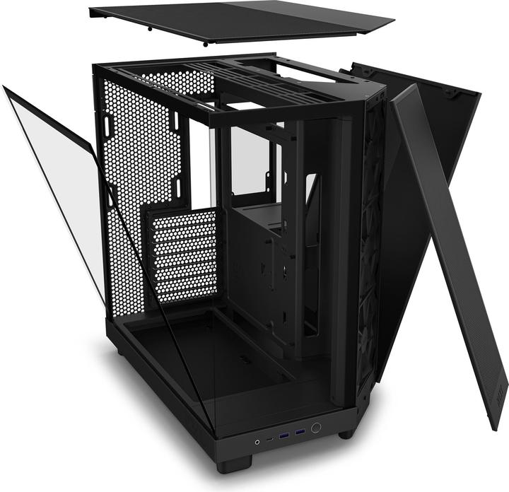 Actual product image NZXT H6 Air Flow Mid Tower (mATX, ATX, Mini-ITX)