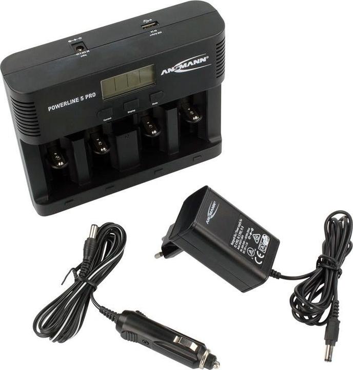 Actual product image Ansmann Charger Powerline 5 Pro (1 pcs., Chargers without battery)