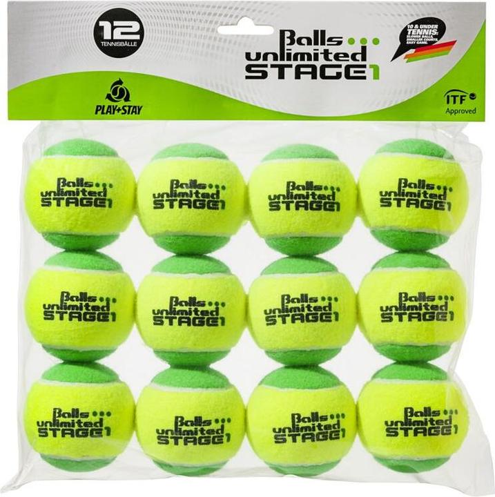 Produktbild Balls Unlimited ® Methodik-Tennisball, 12er-Set