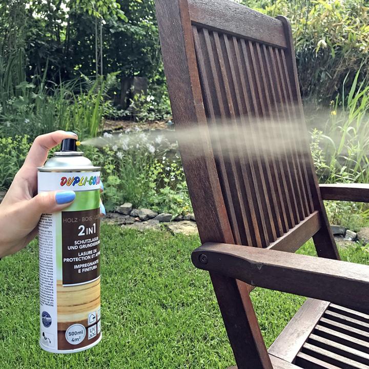 Image du produit Dupli-Color Spray de protection contre les taches du bois (Marron, Brown, 0.50 l)