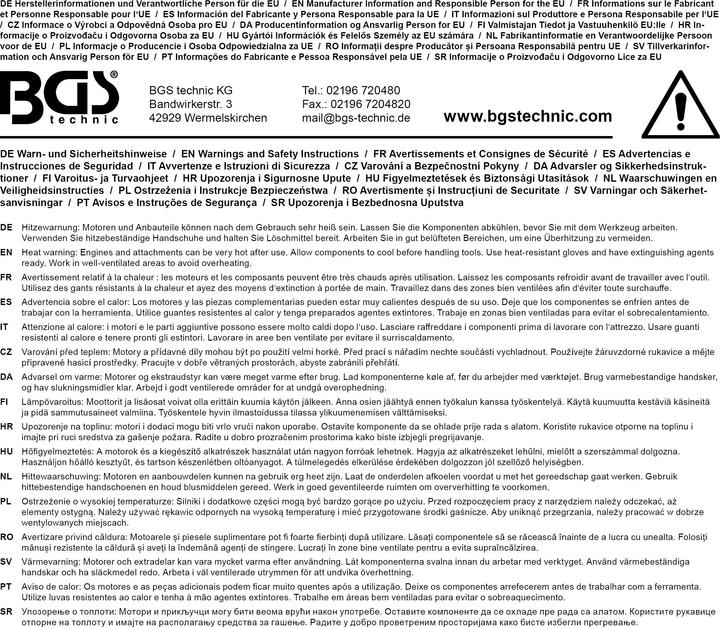 Image du produit BGS Outil de centrage de disque d'embrayage pour moteurs BMW, R et K 1200