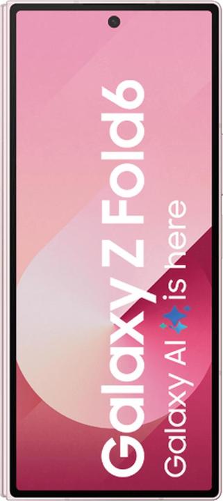 Produktbild Samsung Z Fold 6 5G 1TB Pink (1000 GB, Pink, 7.60", Dual SIM, 49.94 Mpx, 5G)