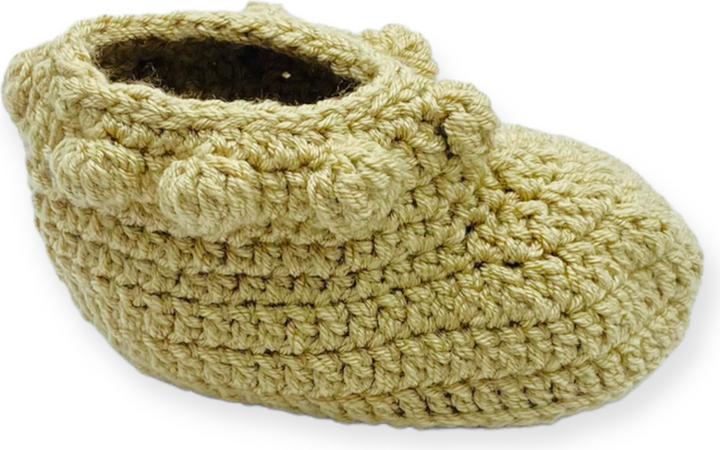 Image du produit BabyExpress Chaussettes pour bébés 3-6 mois avec ponpon beige (17)
