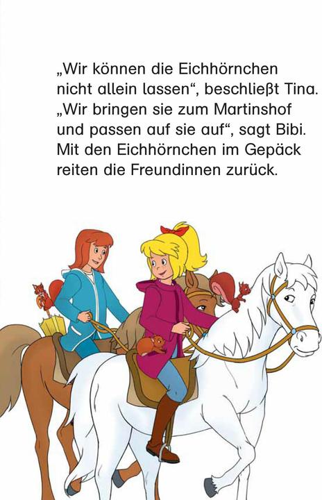 Actual product image Bibi & Tina: Wo ist die Eichhörnchen-Mama? (German, Dorothea Flechsig, 2021)