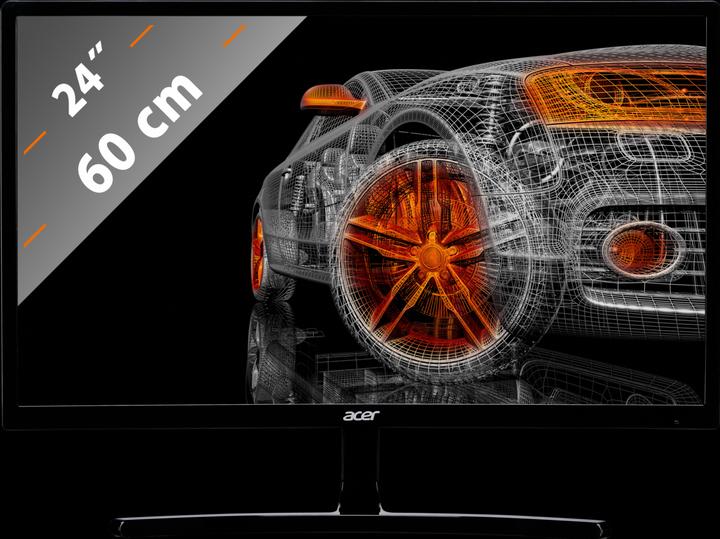 Acer ED242QRwi (1920 x 1080 pixels, 24")