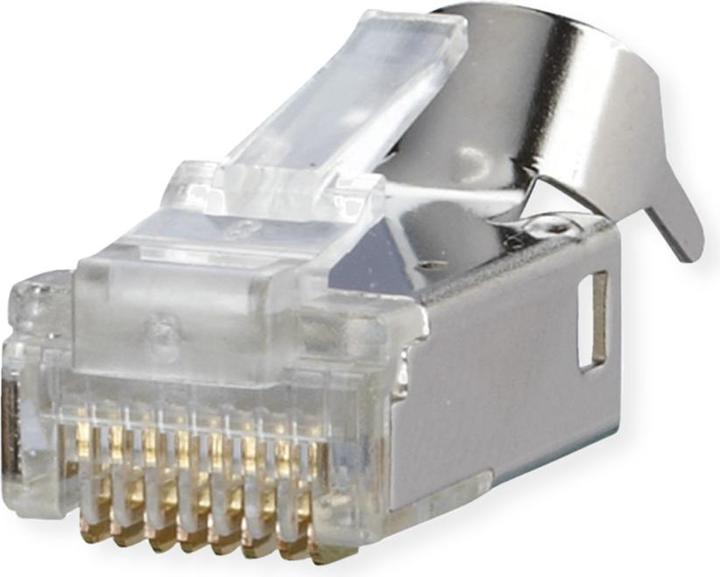 Actual product image Metz Connect 1401505010-E - RJ45 - Metallic - ISO/IEC 11801 Ed.2.2:2011-06 - DIN EN 50173-1 (Network cable plug)