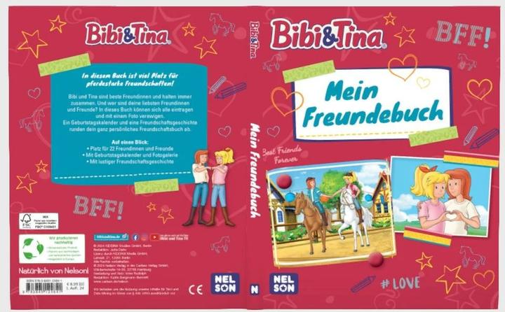 Actual product image Bibi & Tina: Mein Freundebuch (German, 2024)