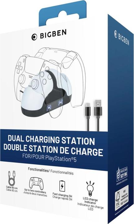 Image du produit Bigben USB Dual-Charger V3 (PS5)