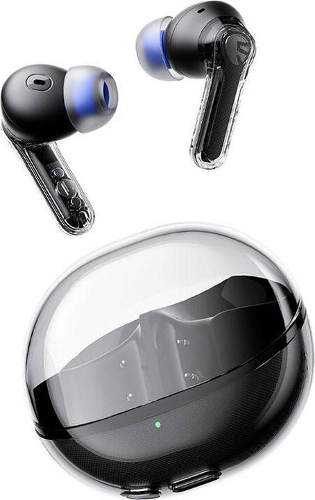 Actual product image Soundpeats Earphones Clear (black) (ANC, 7 h, Wireless)