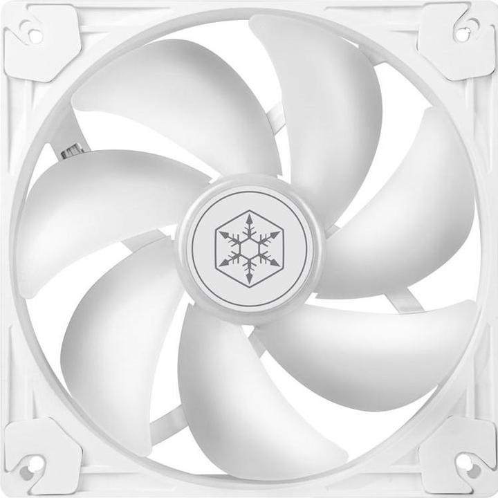 Actual product image Silverstone VISTA Performance PWM fan, ARGB - 140mm, white (140 mm, 1 x)