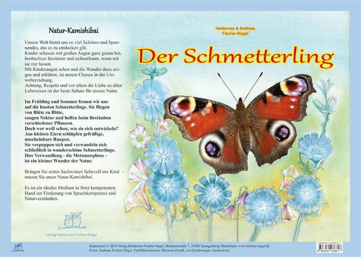 Produktbild Natur-Kamishibai - Der Schmetterling (Deutsch, Heiderose Fischer-Nagel, Andreas Fischer-Nagel, Marzena Zornik, 2019)