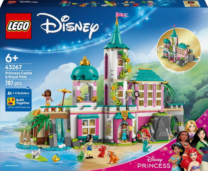 Immagine prodotto LEGO Prinzessinnenschloss mit Haustieren (43267, LEGO Disney)
