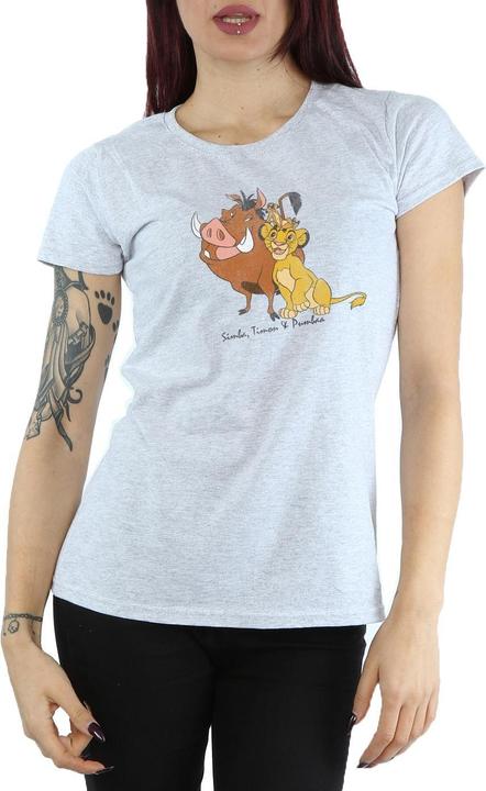 Produktbild Disney Classic Simba Timon And Pumbaa TShirt (XL)