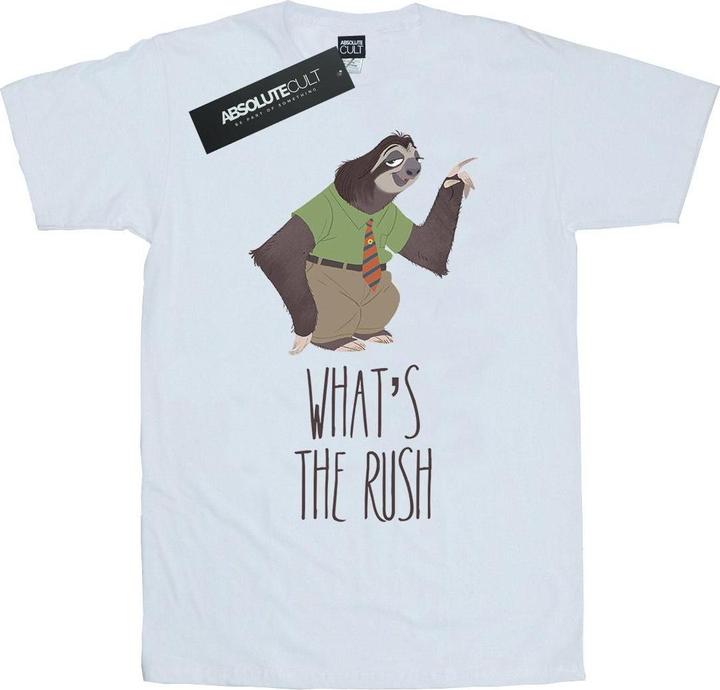 Immagine prodotto Disney Zootropolis What's The Rush Maglietta Ampia Donna (S)