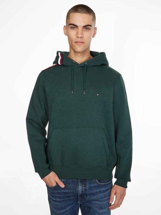 Produktbild Tommy Hilfiger Herren Global Stripe Hoody Hoodies, Hunter, M (M)