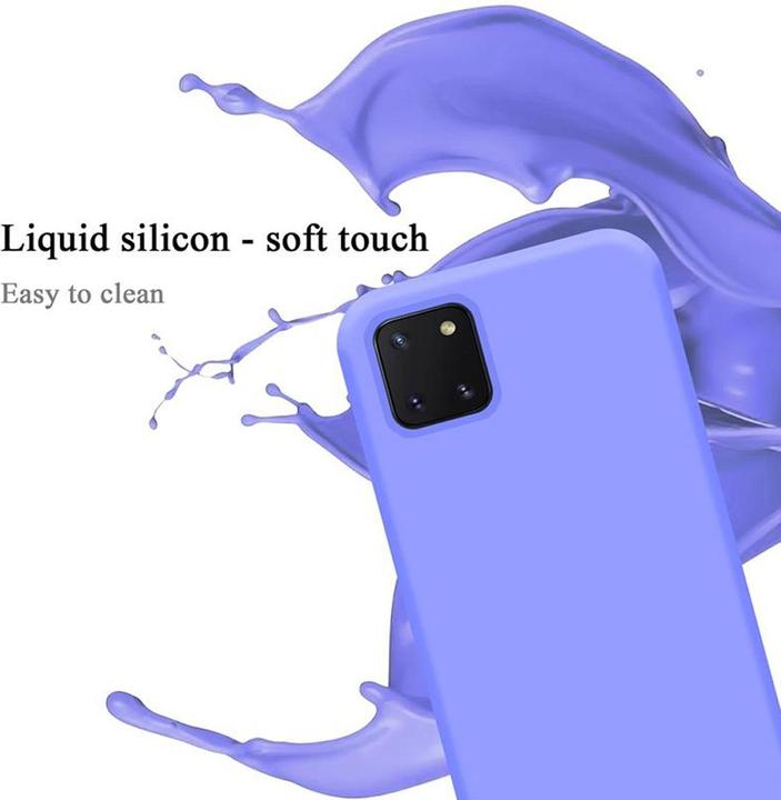 Actual product image Cadorabo TPU Liquid Silicone Case Cover (Samsung Galaxy A81)