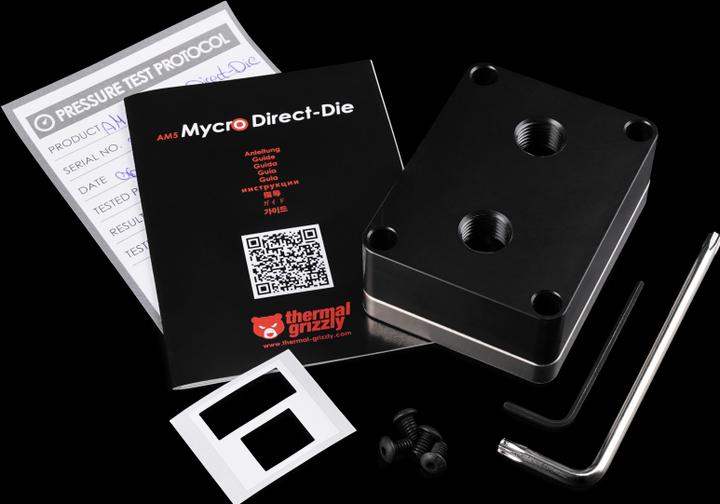 Image du produit Thermal Grizzly Mycro Direct-Die CPU Waterblock - Socket AM5