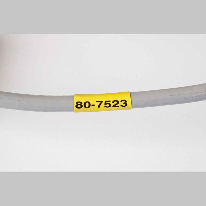 Produktbild Brady B33-250-2-342, Permasleeve, Polyolefin, Weiss, 50.80 x 11.15 mm, für Durchmesser v. 2.39 - 5.