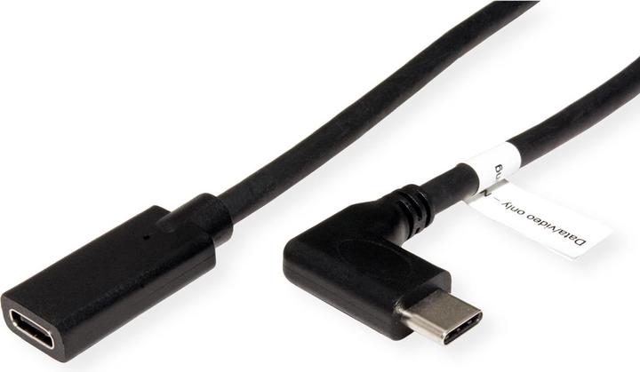 Image du produit Roline Câble d'extension vidéo (DP Alt Mode) USB type C-C, ST/BU (2 m, USB 3.2 Gen 1)