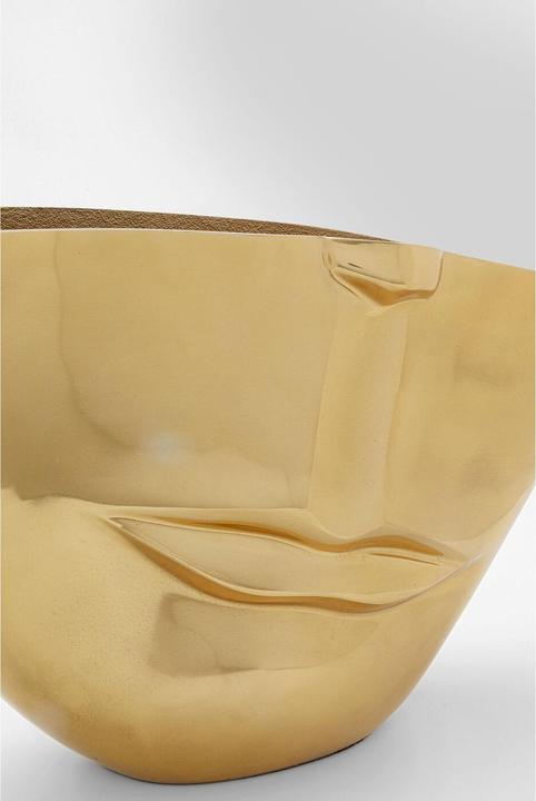 Actual product image Kare Design Vase Half Face Gold 46cm